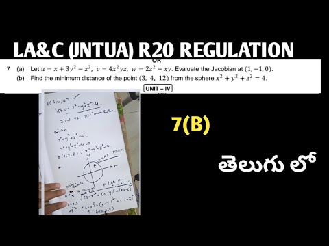 Minimum distance of the point (3, 4, 12) from the sphere x^2+y^2+z^2=4#mathsmultivariablecalculus