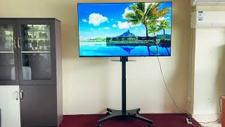 Motorized Television  Lift  Stand– Tv100 Black   / IHAHA Technologies/