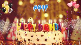 ARİF Happy Birthday Song – Happy Birthday Arif 