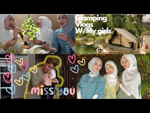 TEAH TINGGAL AMMOR DEMI CUNA DAN LISA - KAMI GLAMPING TAK INGAT DUNIA !