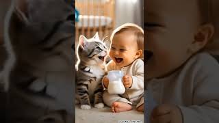 Download lagu LUCU BANGET !!  Kucing tertawa ngakak gara-gara bayi kentut #cat #funny #masukberanda #viral #shorts mp3