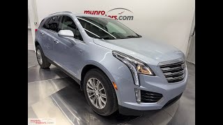 2017 Cadillac XT5 AWD Luxury 3.6L V6 Pano Roof in Moonstone Silver Metallic on Black only 49K kms!