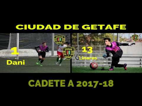 Ciudad de Getafe cadete  A 201718 PORTEROS