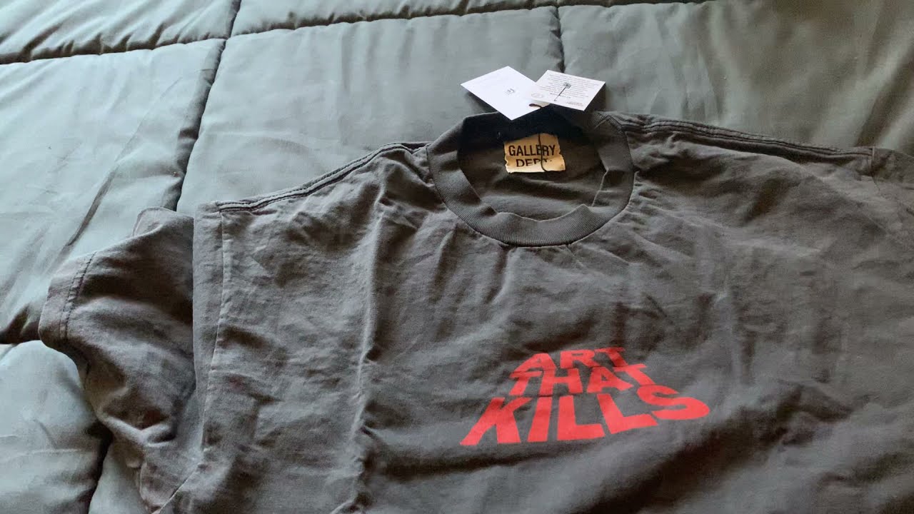 Watch video Gallery Dept. art that kills unboxing and Review Now Gallery Dept. art that kills unboxing and Review