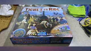 Ticket to Ride France Board Game EXPANSION | Family Board Game | Board Game for review