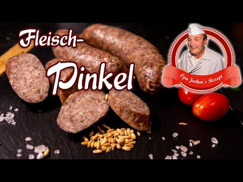 Fleisch Pinkel selber machen - perfekt zum Grünkohl - Opa Jochens Rezept