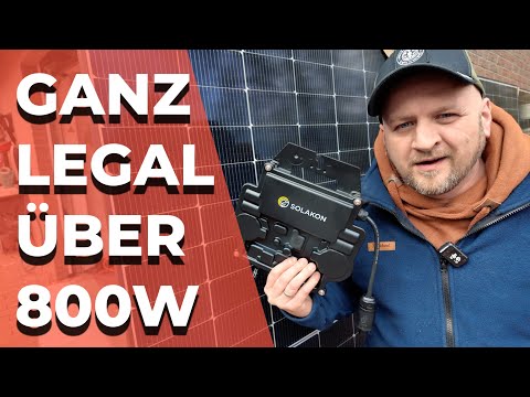 💡 More than 800W? Here's how to legally circumvent the balcony power plant regulation with #Solak...