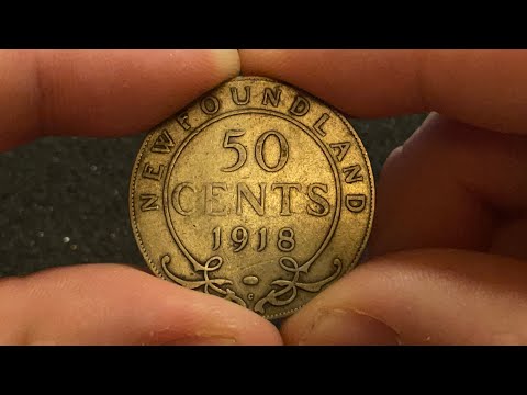 1918 Newfoundland 50 Cent Coin • Values, Information, Mintage, History, and More