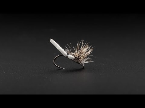LEGENDARY Midge Dry Fly | Mother Shucker | Fly Tying Tutorial