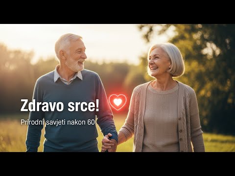 Prirodni savjeti za zdravo srce i više energije nakon 60. godine!