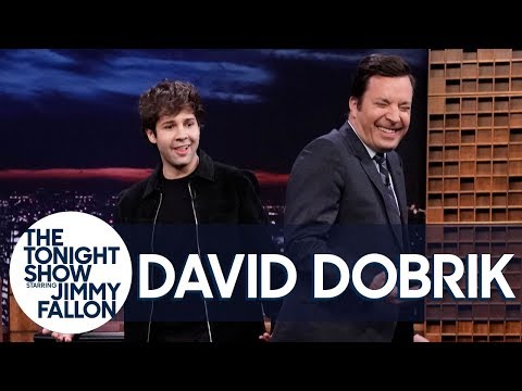 David Dobrik Reenacts the Moment Justin Bieber Tickled Him at the Club