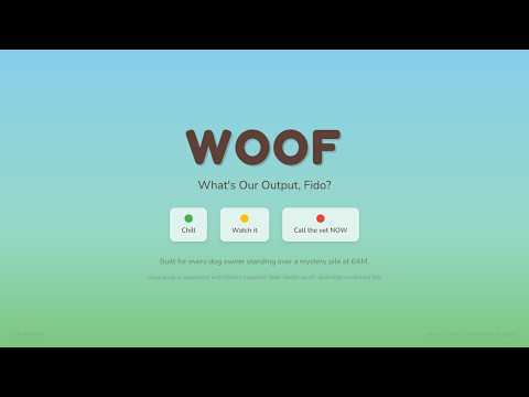 WOOF Demo
