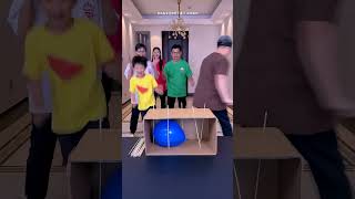 Blind Box Popping Balloons, So Funny, Who Is The Luckiest Person_ #Funnyfamily#Partygames