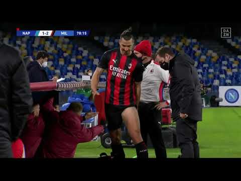 Ibrahimovic täuscht Verletzung vor, um menschlich zu wirken. | DAZN