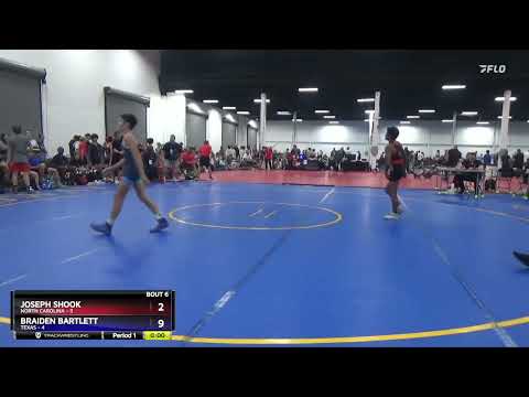 102 Lbs Semis & 1st Wrestleback (8 Team) - Joseph Shook, North Carolina Vs Braiden Bartlett, Texas