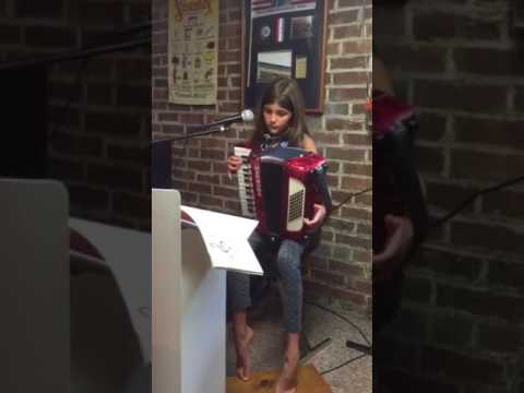 Teaching Accordion to my GrandDaughter