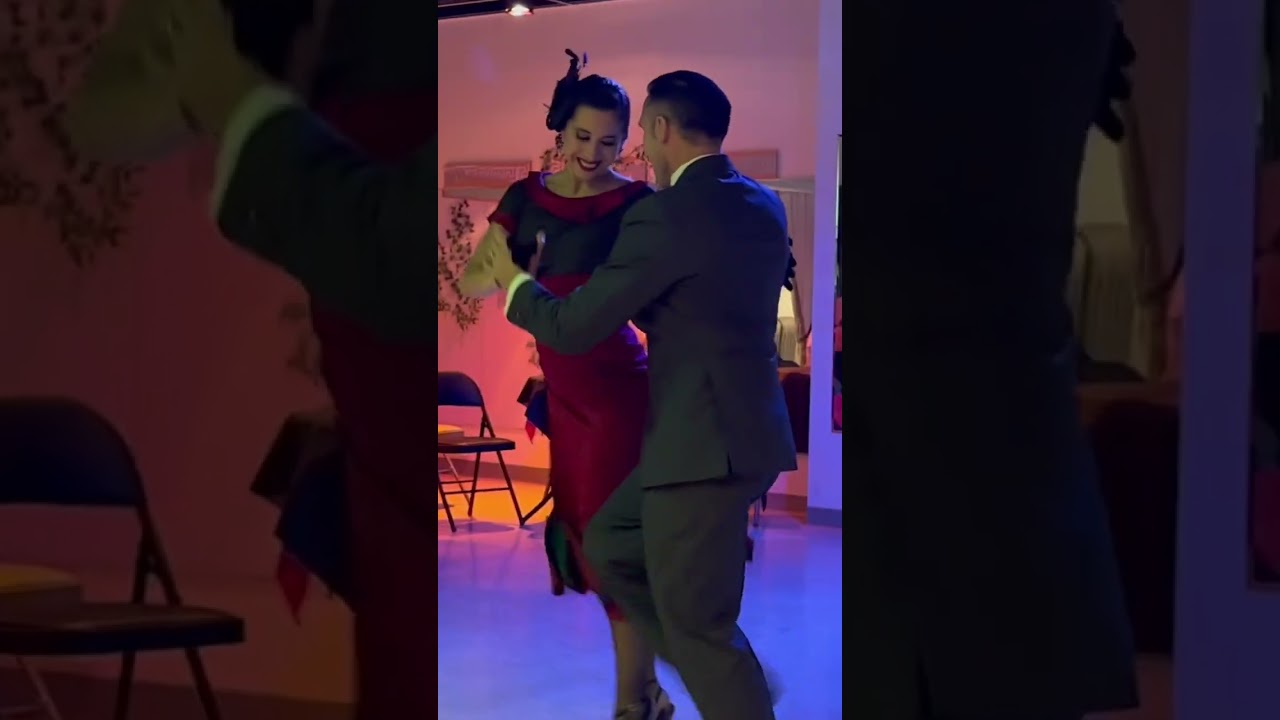 Yesica Esquivel & Ariel Leguizamon. Tango at Milonga El Yeite. Washington DC. September 22, 2023