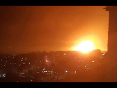 Israel Air Strikes Masyaf Syria killed injured Iran Belarus North Korea missile engineers April 2019 Video