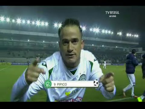 Gol de Pipico - Juventude 0 x 2 Guarani - Narração Carlos Batista