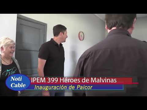 INAUGURACION DEL PAICOR EN EL IPEM POZO DEL MOLLE