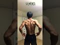 3年間の背中の変化を振り返ると成長がエグすぎたwww #shorts