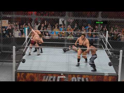 WWE 2K17 | Shot with GeForce GTX 1070 4K BENCHMARK