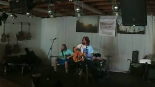 Open Mic 8/3/16:  Bryan Hills-Oliver and Skyer Squglio - "Walking My Blues Away"