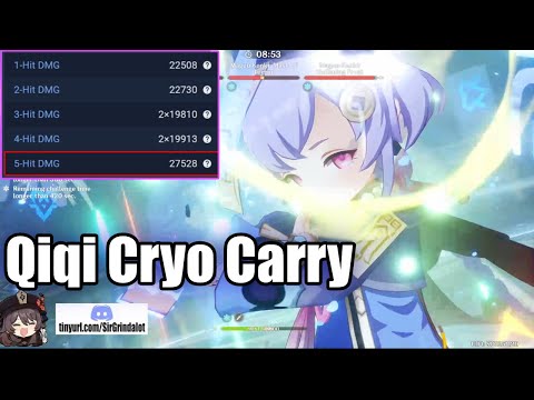 When you optimize Qiqi for normal attacks - Spiral Abyss 12th Floor, Genshin Impact