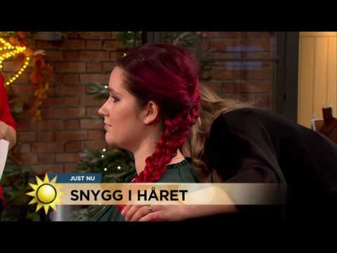 Så fixar du perfekta julfrisyren! - Nyhetsmorgon (TV4)