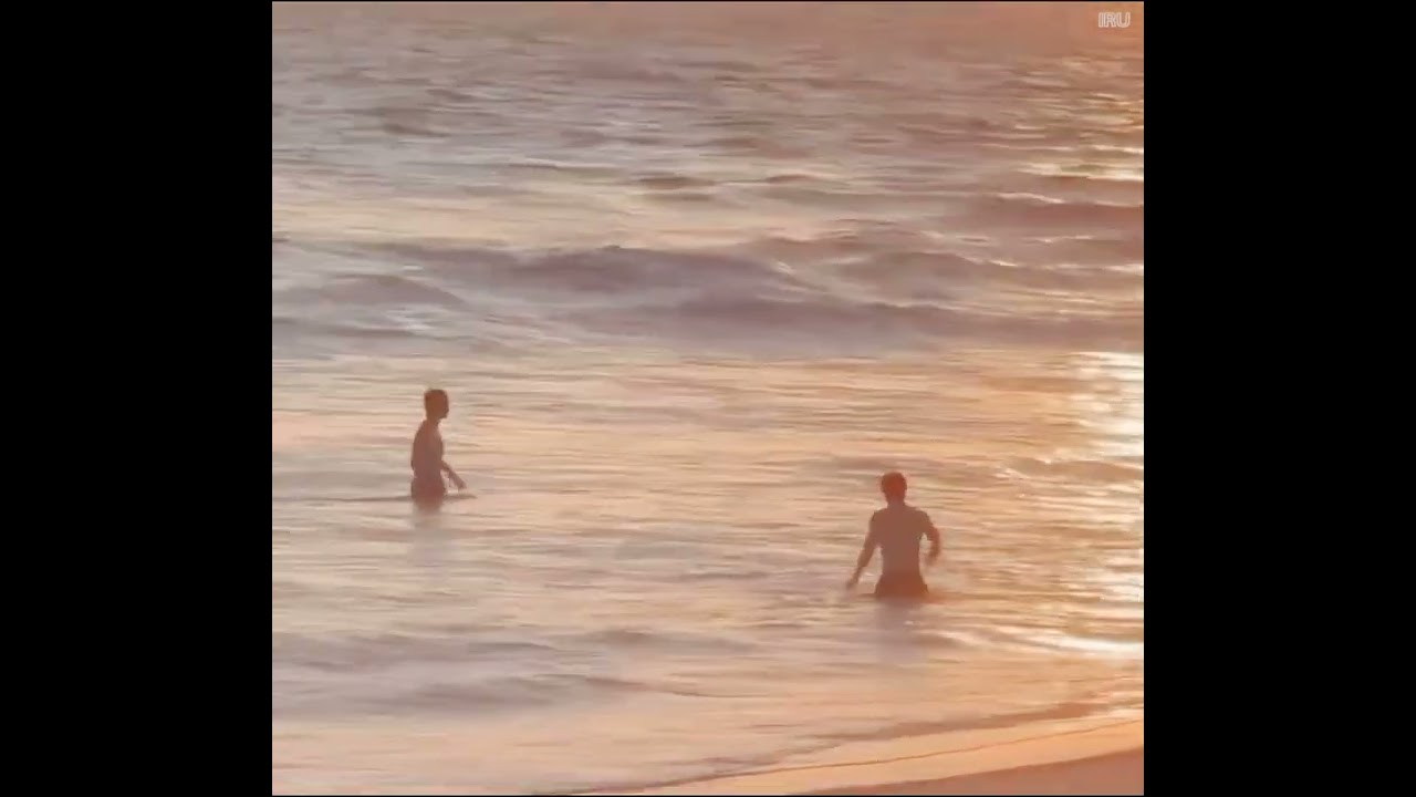 【BTS/VMIN】海でのクオズの青春動画がまた世に放たれた😭🙏🏻〜彩度上げver.〜