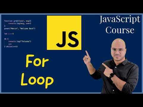 17 For Loop in JavaScript