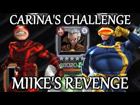 FACE REVEAL!!! MIIKE'S REVENGE - CARINA'S CHALLENGE