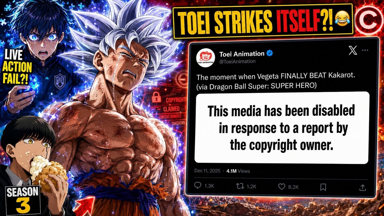 Toei Animation Copyright Strikes Itself!! One Piece Takes Over DBS? - Oreki The Weeb 1