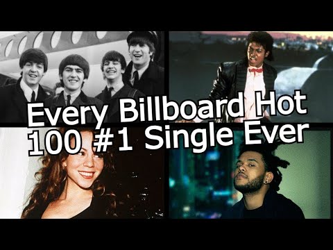 Every Billboard Hot 100 #1 Single Ever (1958-2024)