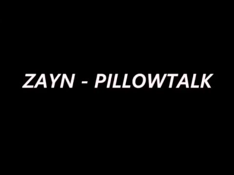 Pillow Talk- Zayn (1 HOUR LOOP W/ LYRICS!!!)