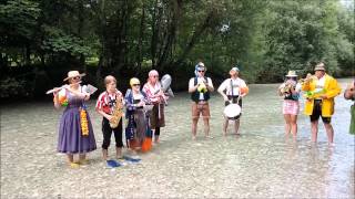 preview picture of video 'Cold Water Challenge 2014 Musikkapelle D´Miesenbacher Ruhpolding'