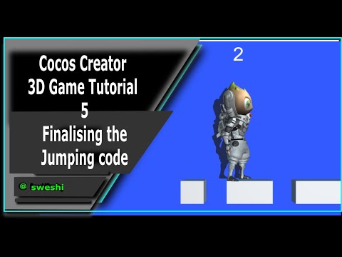 Cocos Creator Mind Your Step 3D Game Tutorial 5 -  Finalising the Jumping code