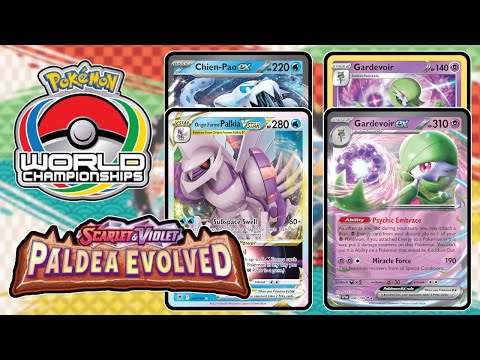 DAY 1 ROUND 8:  Palkia/Chien-Pao vs Gardevoir ex - Pokemon TCG WORLDS YOKOHAMA JAPAN 2023