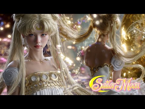 Sailor Moon - Princess Serenity awakens (AI)