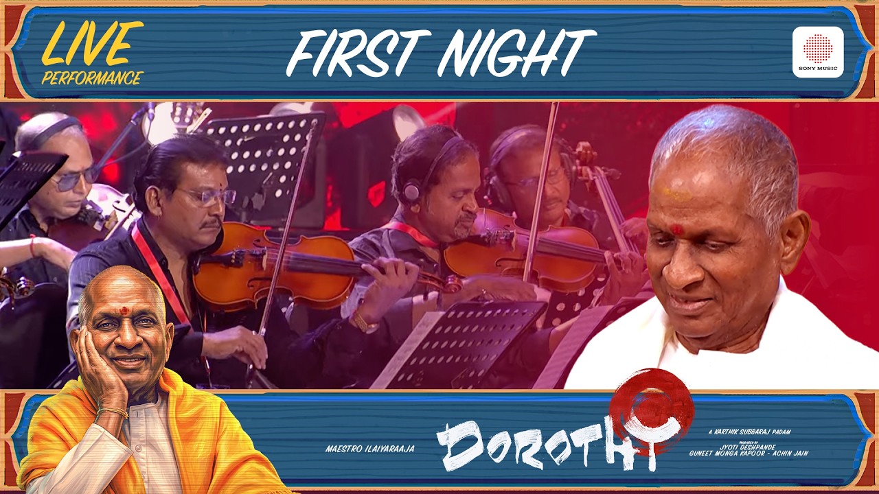 First Night - Dorothy Audio Launch Live Performance | Ilaiyaraaja | Karthik Subbaraj