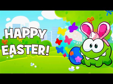 Om Nom Hikâyeleri 🍭 Süper 'Nom'lar 🐰 Easter - Paskalya 🥚 Delerme -  Bebekler için çizgi filmler