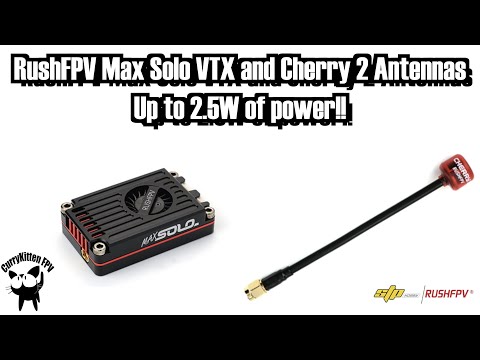 Відеопередавач Rushfpv MAX Solo 2.5W 5.8G VTX Rush Max Solo - фото 2 - id-p2171286555