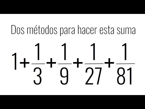 CÓMO SUMAR FRACCIONES. MÉTODOS QUE NO CONOCES. Matemáticas Básicas