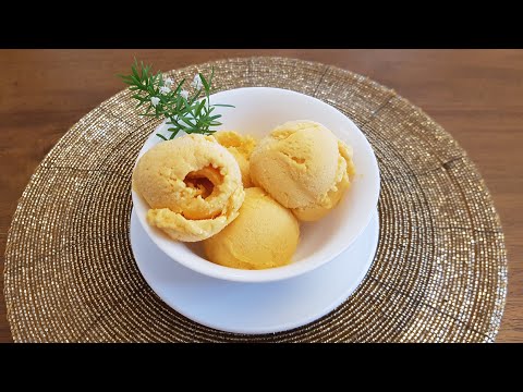 Mango Gelato l Mango Dessert l Mango Ice cream l Healthy Gelato Ice cream Recipe l Sarwat's Channel