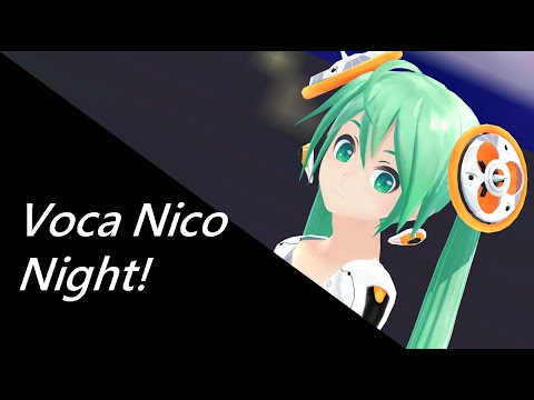 【MMD】Voca Nico Night 【Download links】
