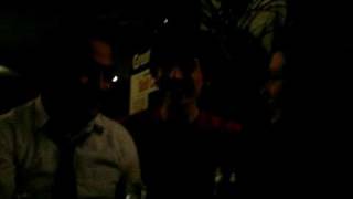 James' ''Cliff Richard'' very drunk at WRL