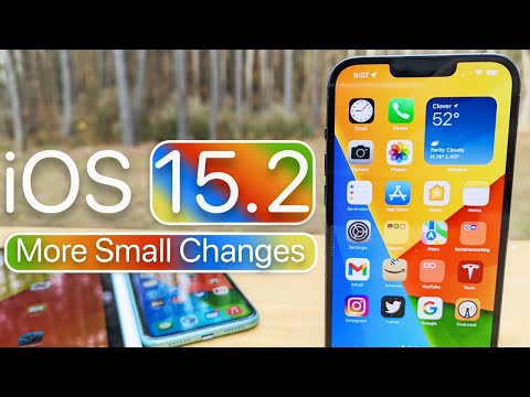 iOS 15.2 More Small Changes, Battery Life, Bugs and Follow Up Review