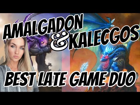 AMALGADON & KALECGOS OP Dragon Transition - Hearthstone Battlegrounds