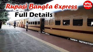 Download lagu Rupasi Bangla Express Train Details | Santragachi Purulia Route Rupashi Bangla Express mp3