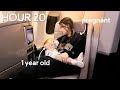 Flying For 27 Hours With A 1 Year Old And Pregnant